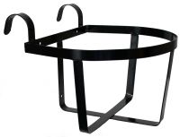 Portable bucket hanger. Made of heavy metal with powder coated outside