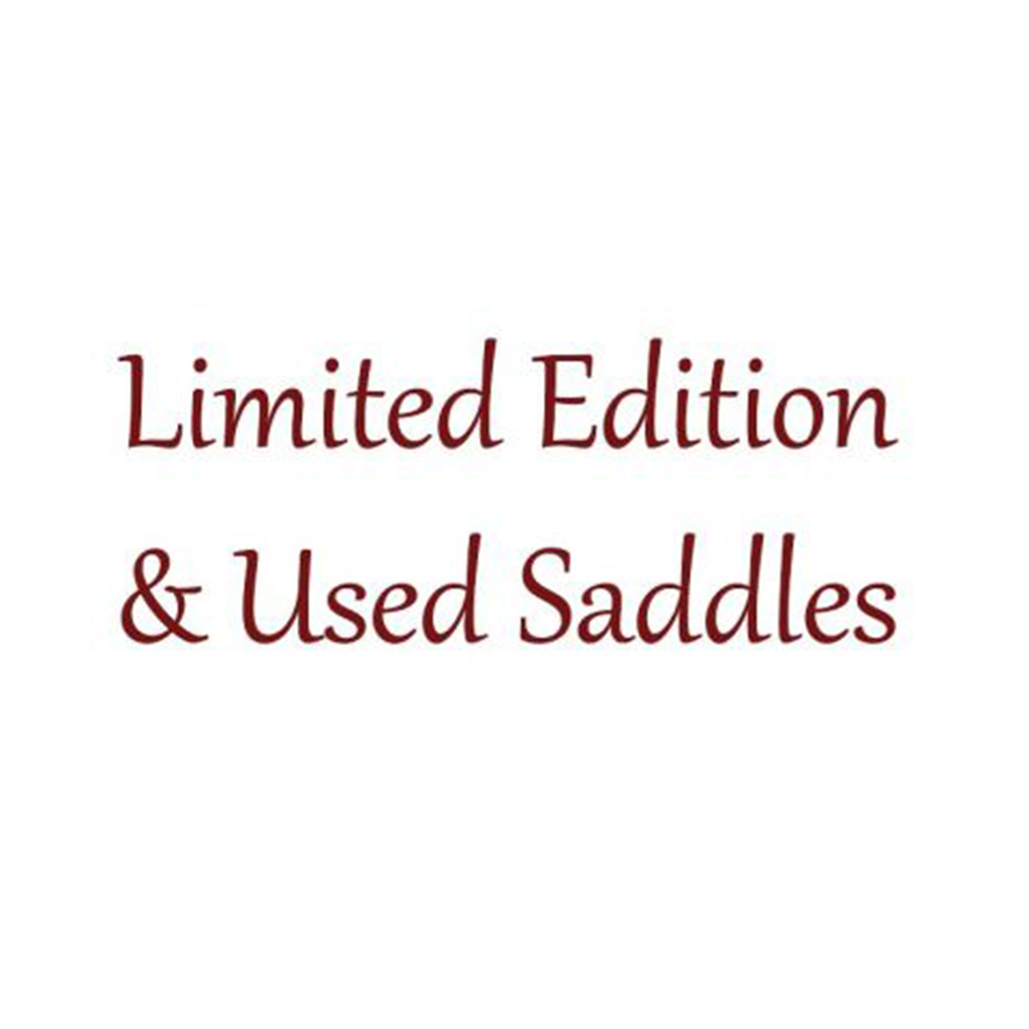 Used & Limited Edition Saddles