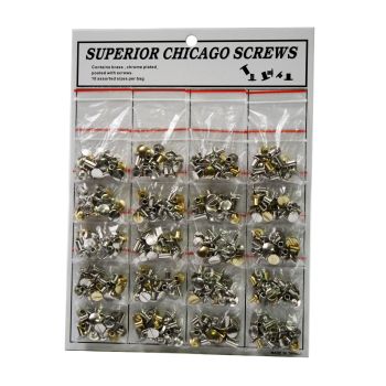 Assorted Chicago Screw Pack