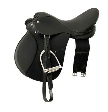 18" All-Purpose English Style Saddle With Fittings #2
