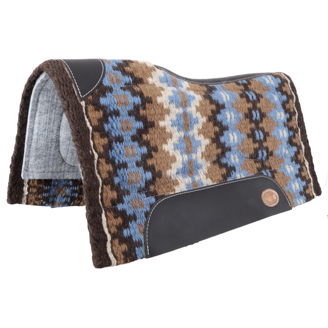 Klassy Cowgirl 28" x 30" Buckskin Breeze Memory Felt Bottom Saddle Pad #2