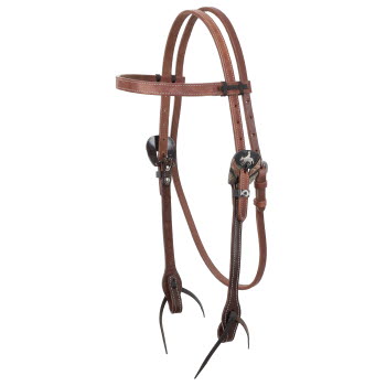 Showman Roughstock Browband Headstall