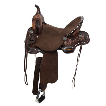 Double T Josie Spinal Relief Barrel Style Saddle - 14, 15, 16 Inch