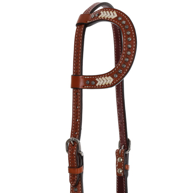 Showman Western Rivet One Ear Headstall #2