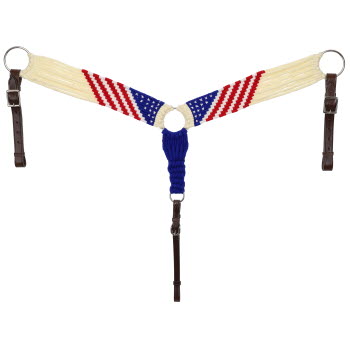 Showman Patriot Mohair Breastcollar