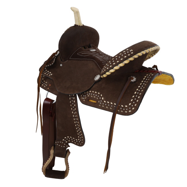 Double T Vivien Barrel Style Saddle - 15 Inch #2