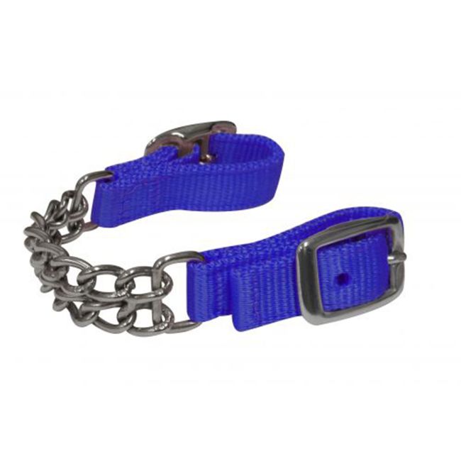 Showman Fully adjustable end double chain nylon curb chain #5