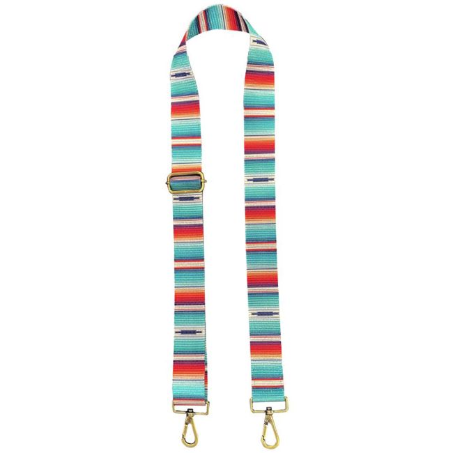 Showman Nylon Serape Print Bag Strap