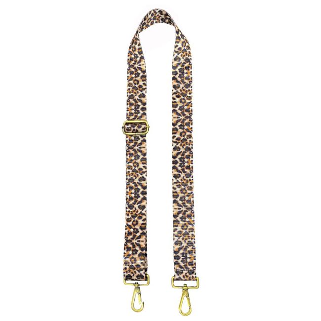 Showman Nylon Cheetah Printed Bag Strap