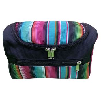 Showman Pink Serape Hanging Toiletry Bag