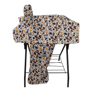 Showman Cow Print Nylon Saddle Cover