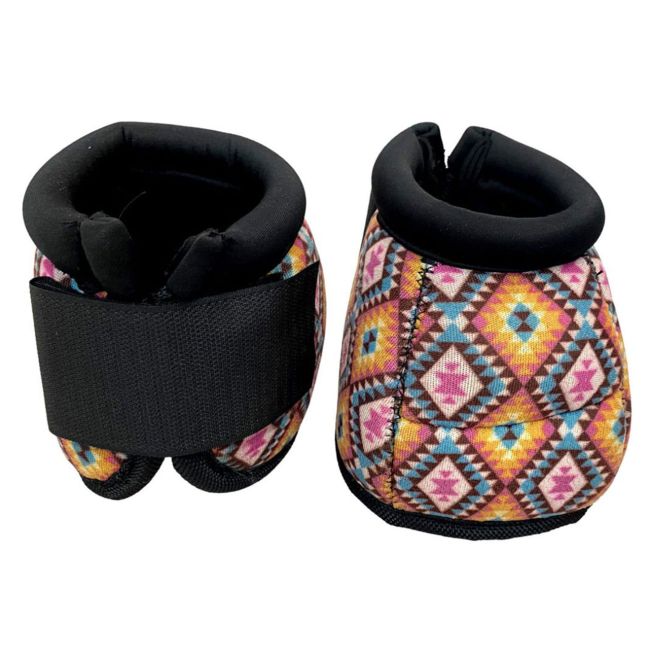 Showman Daybreak Aztec Elite Equine Bell Boot *Sold in Pairs*