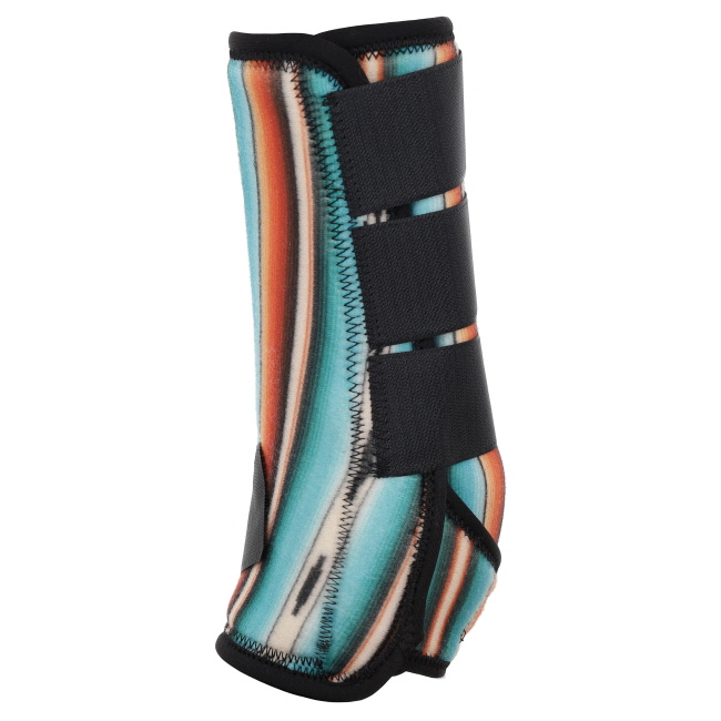 Showman Teal Serape Elite Equine Sports Medicine Boot #2