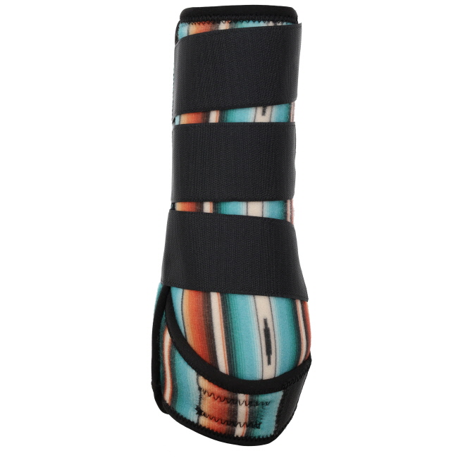 Showman Teal Serape Elite Equine Sports Medicine Boot #3