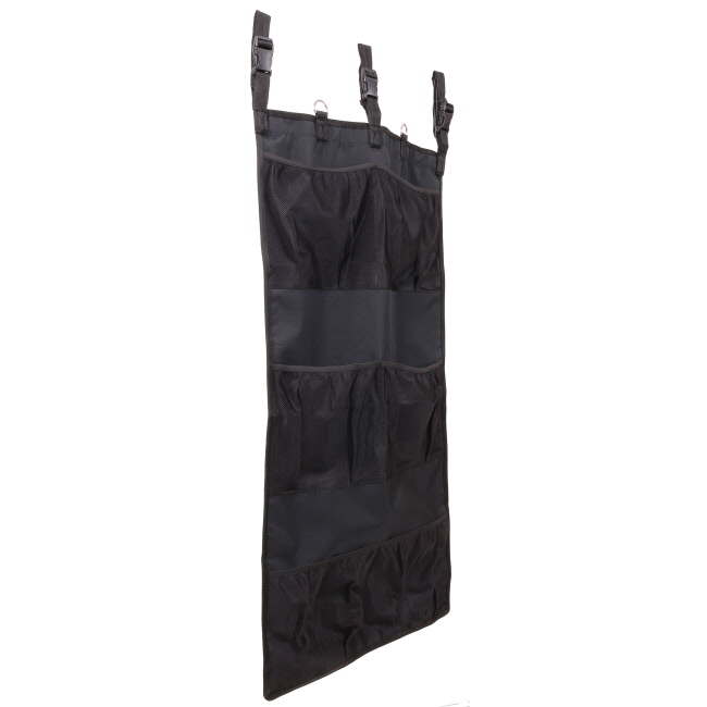 Showman Black Hanging Trailer Organizer #2