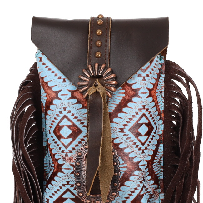 Showman Aztec Echoes Rear Cinch Bag #3