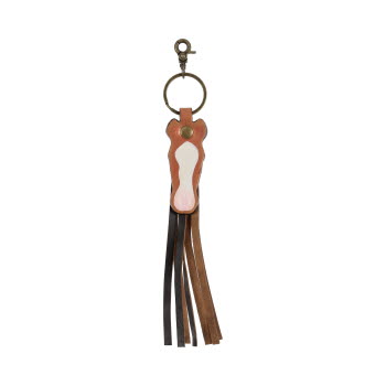 Showman Horse Head Key Chain - Sorrel