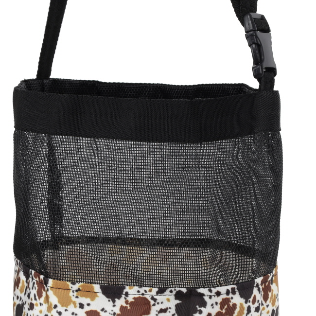 Showman Cow Print Mesh Feed Bag #2