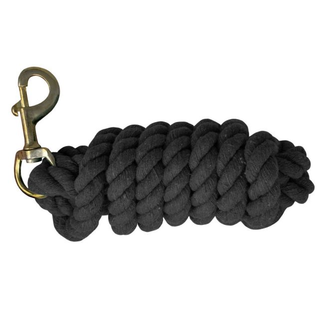 10' Cotton Lead Rope with Brass Snap #2