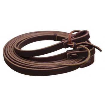 Showman 1/2" x 8' Argentina Cowhide Leather Split Reins