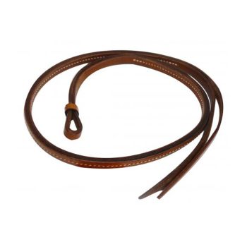 Showman 4 ft leather Over & Under whip