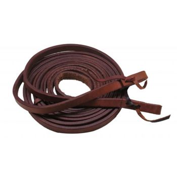 Showman 5/8" x 8ft Argentina cow leather split reins