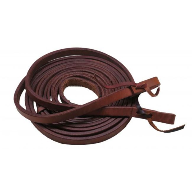 Showman 5&#47;8" x 8ft Argentina cow leather split reins