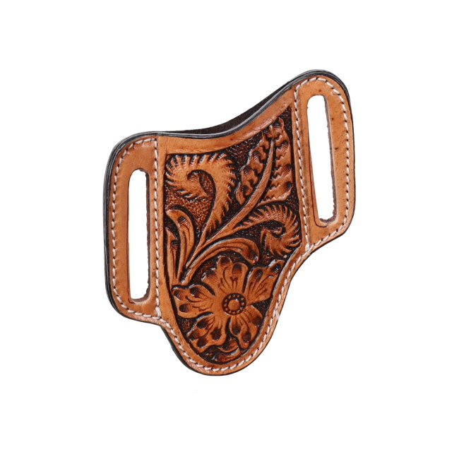 Showman Floral Tooled Knife Sheath