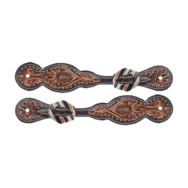 Showman Ladie's Fern Spur Strap