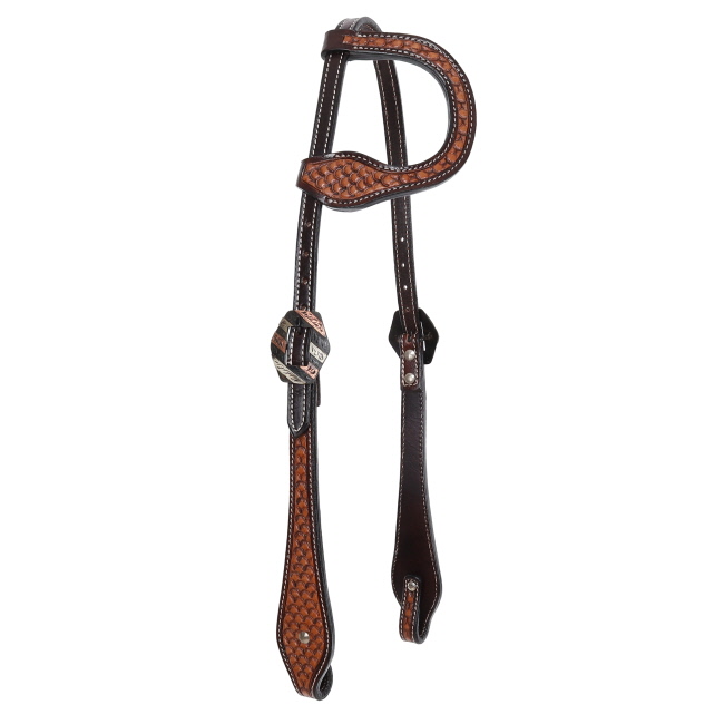 Showman Scallop Tooled One Ear Headstall