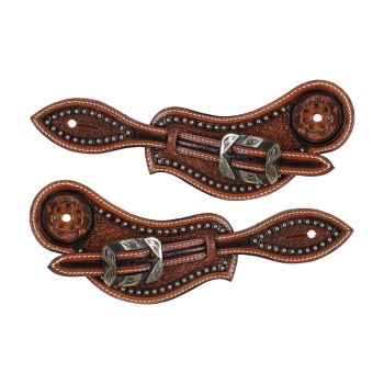 Showman Men's True West Spur Strap