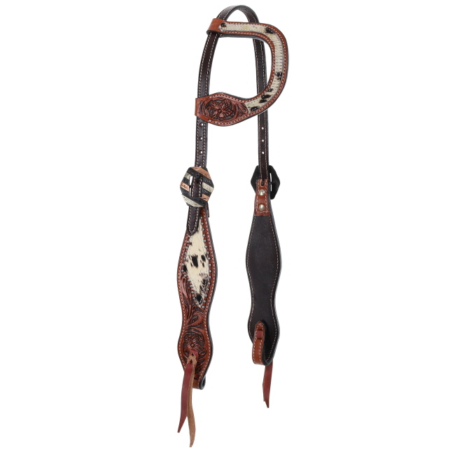 Showman Western Luxe Series Iris One Ear Headstall