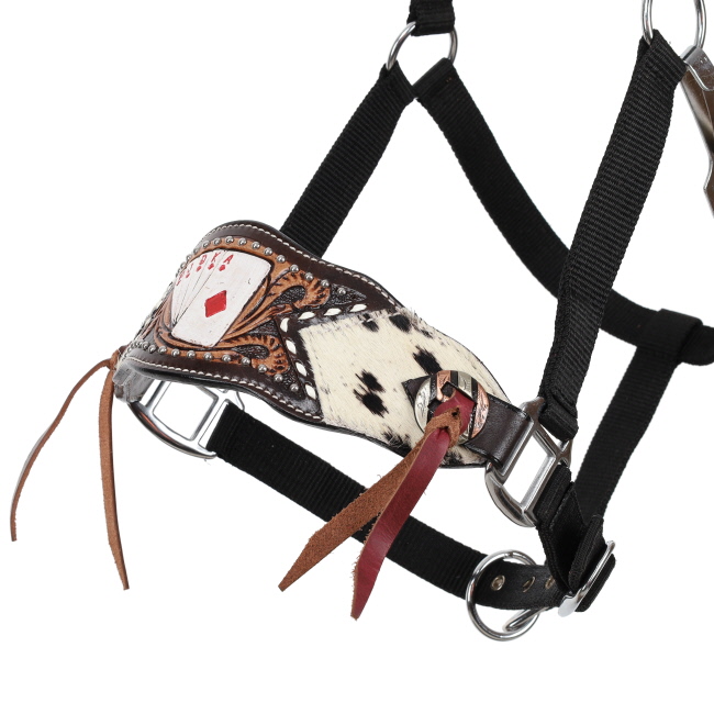 Showman Diamond Flush Bronc Halter #2