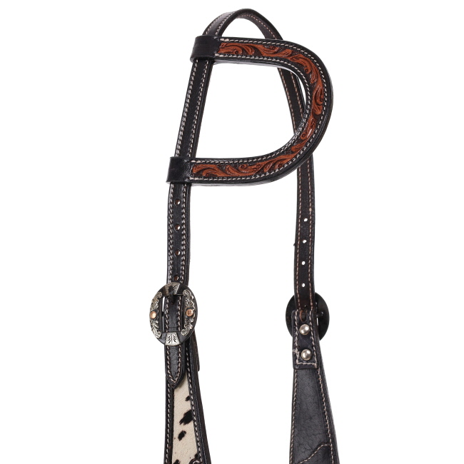 Showman Hide and Tool One Ear Headstall #2