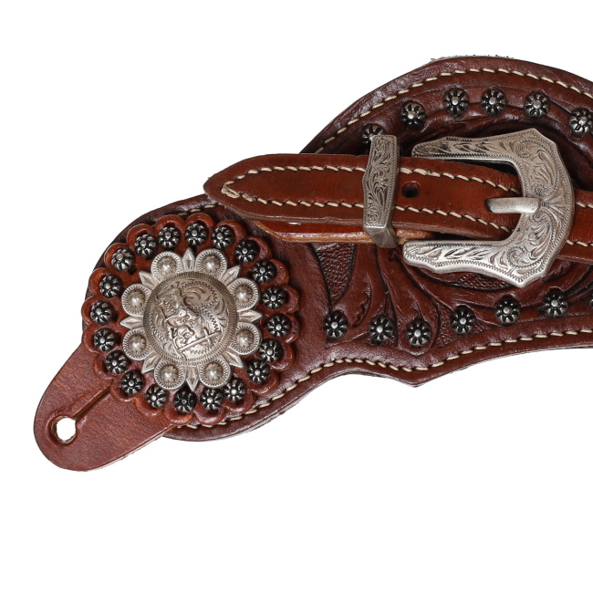 Showman Men's Praying Cowboy Spur Strap #2