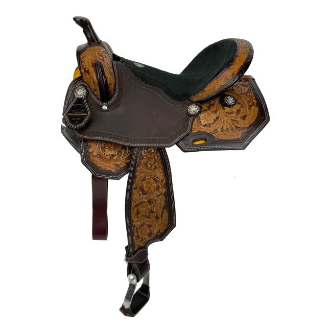 Double T Maverick Barrel Style Saddle Set - 16 Inch #2