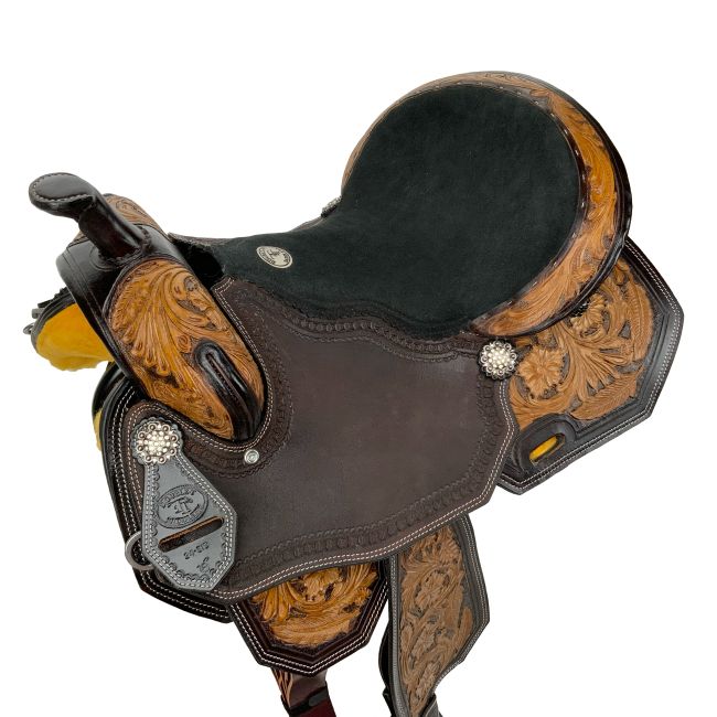 Double T Maverick Barrel Style Saddle Set - 16 Inch #4