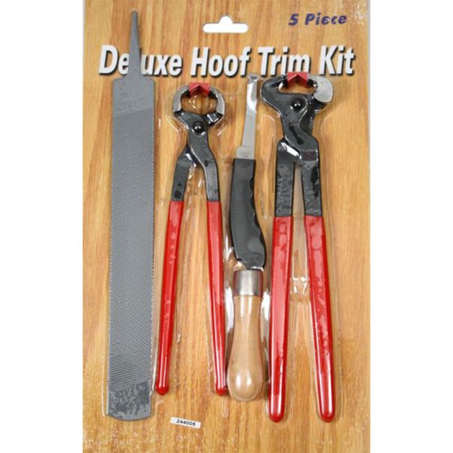 5-Piece Deluxe Hoof Trim Kit