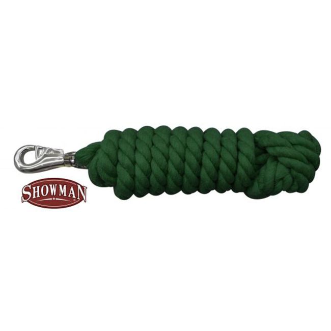 10' Braided Cotton Lead with Bull Snap #4