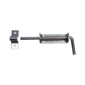 8-1/2" spring loaded gate latch. Measures approx. 8-1/2". Easy to install