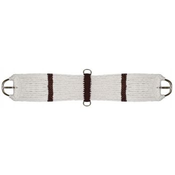 Showman Brown and Cream String Girth