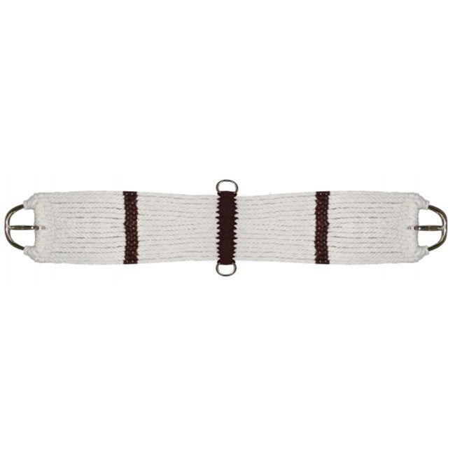 Showman brown and cream string girth