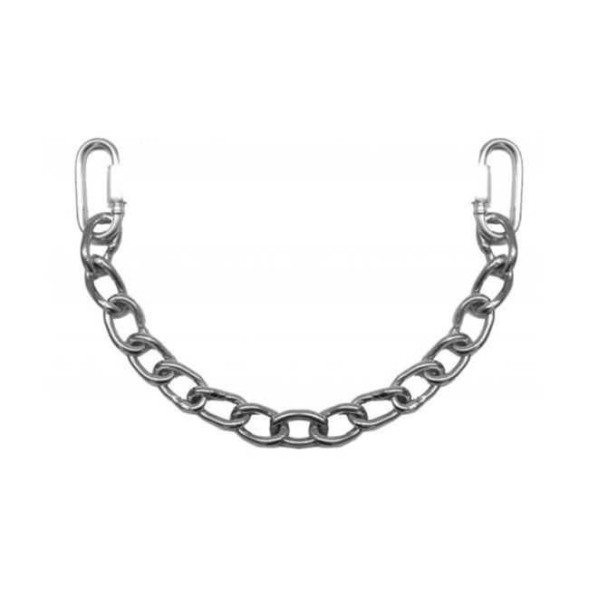 13" Stainless steel curb chain with quick links on both ends