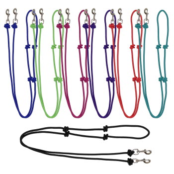 Showman Knotted Barrel Reins