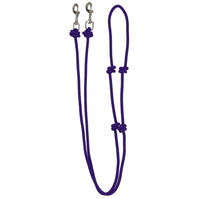 Showman Knotted Barrel Reins #6