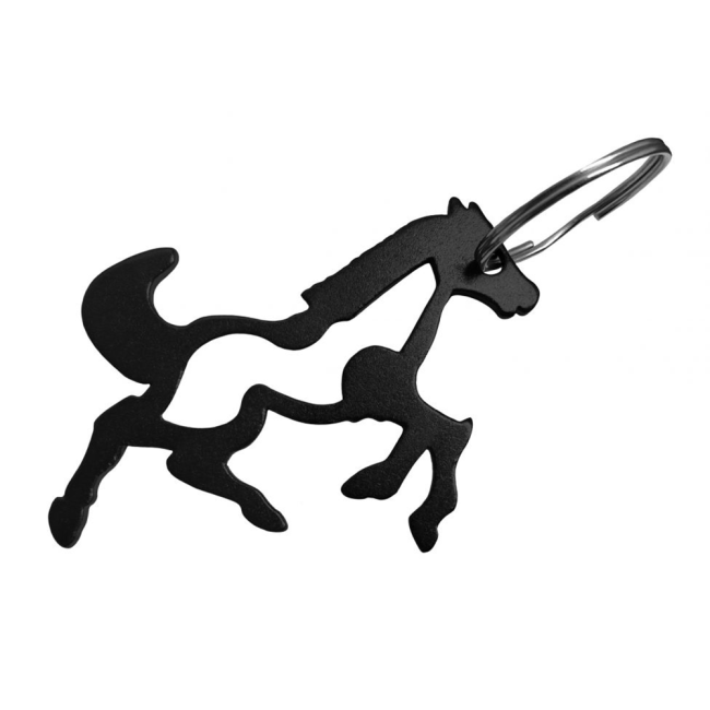 2.5" Aluminum Horse Key Chain and Bottle Opener #2