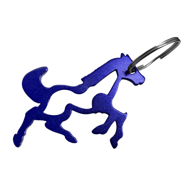 2.5" Aluminum Horse Key Chain and Bottle Opener #3