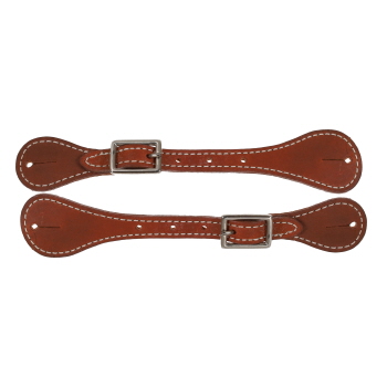 Oiled Harness Leather Spur Strap