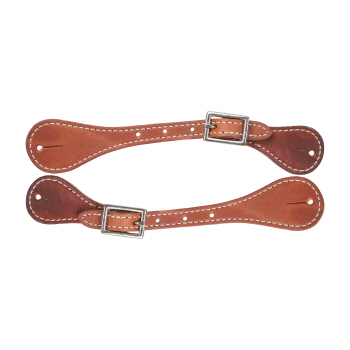 Youth Oiled Harness Leather Spur Strap