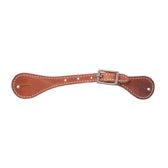 Youth Oiled Harness Leather Spur Strap #2